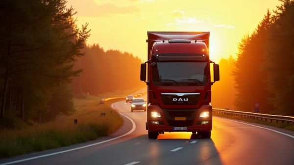 Le transport routier pour vos expéditions dans toute l'Europe
