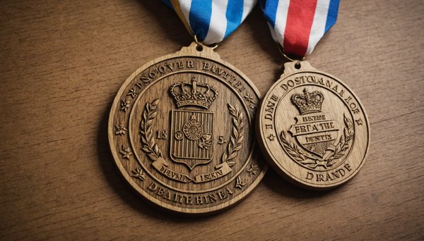 Découvrez la médaille en bois personnalisée pour vos événements